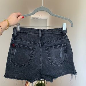 Urban Outfitters BDG faded black denim shorts